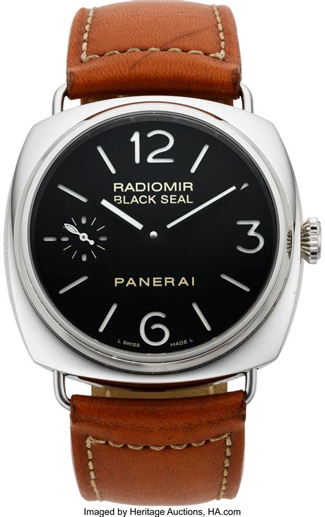 panerai op6644|panerai radiomir black seal strap.